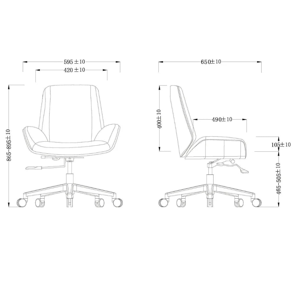 KH269-L Marco Office wood grain reception chair meeting chair