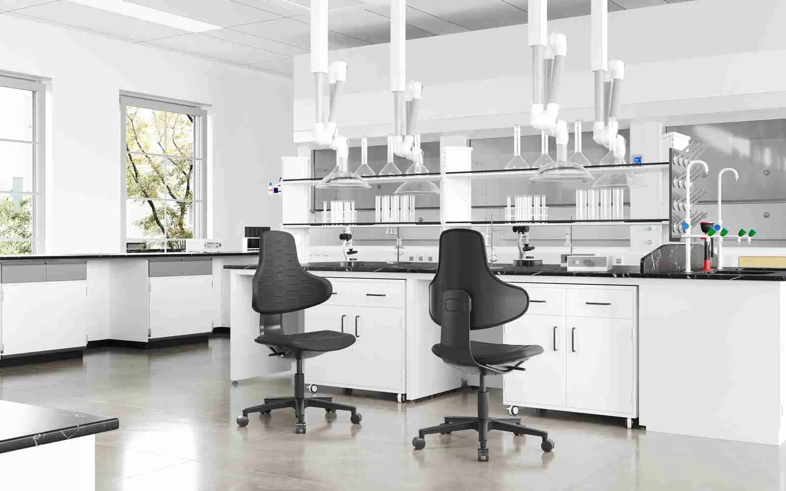 KT-LD Round Rotating Laboratory Chair