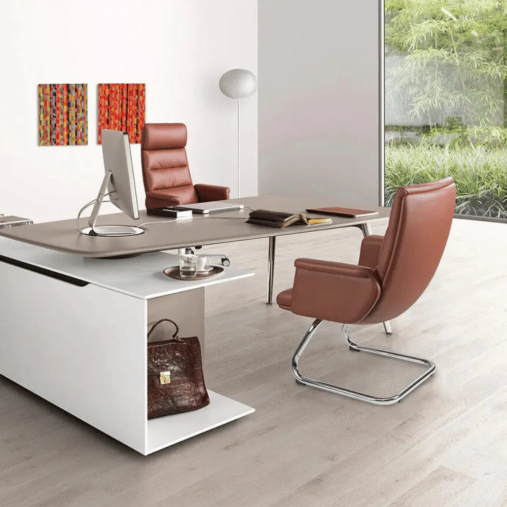 KH297 Atlante 時尚大班椅|豪華皮革老闆椅