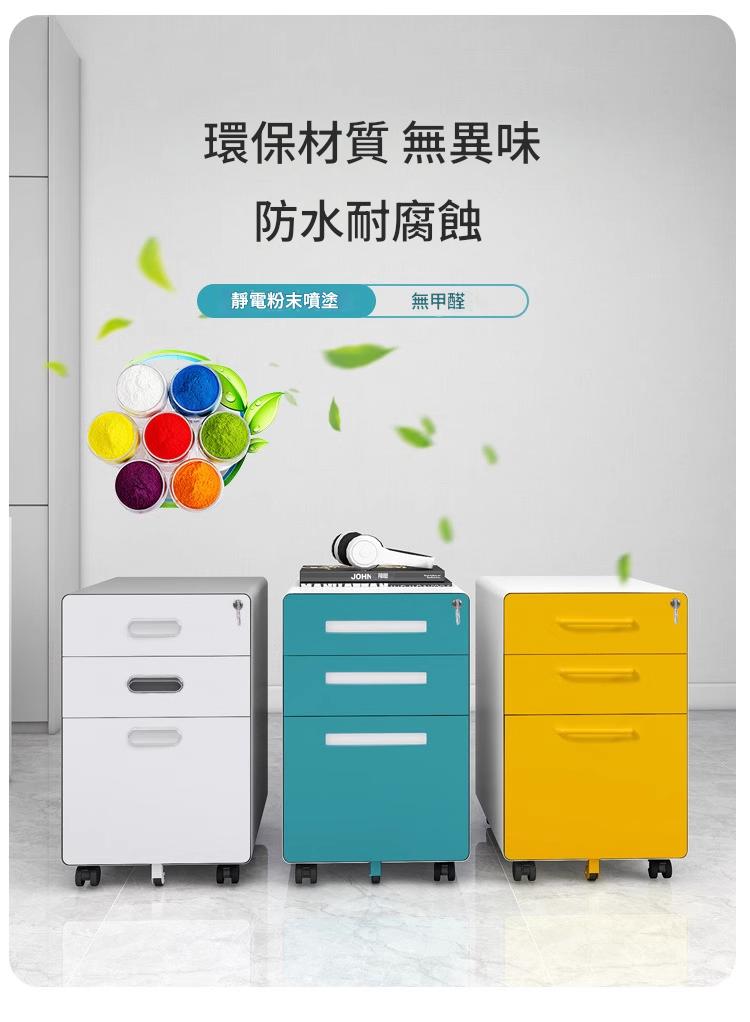 KM-BBF005 Three-layer steel locker fixed storage cabinet