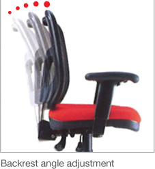 M537B21N Elegant 人體工學透氣網布辦公椅