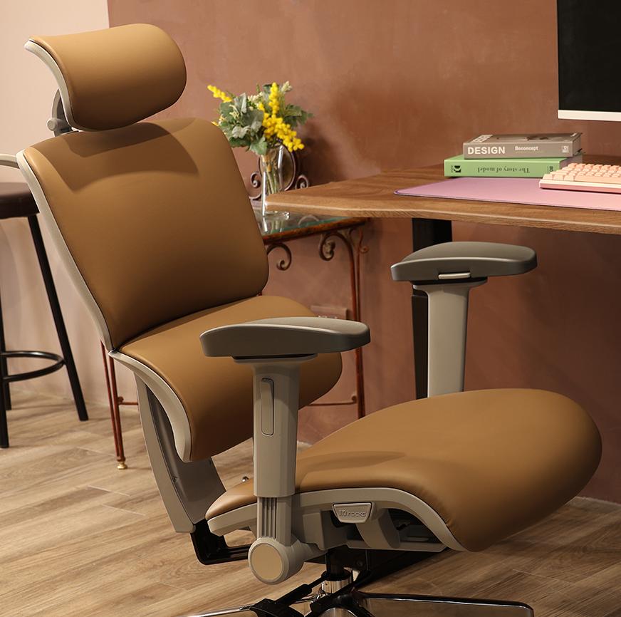 irocks T07 EVO 人體工學真皮辦公椅