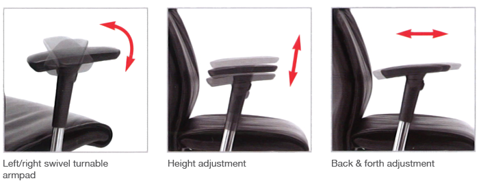 D793 ELEGANT 人體工學訪客椅