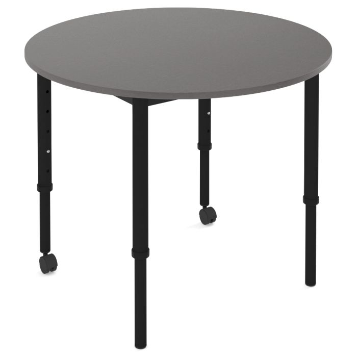 KS054 Crew Round Height Adjustable School Desk