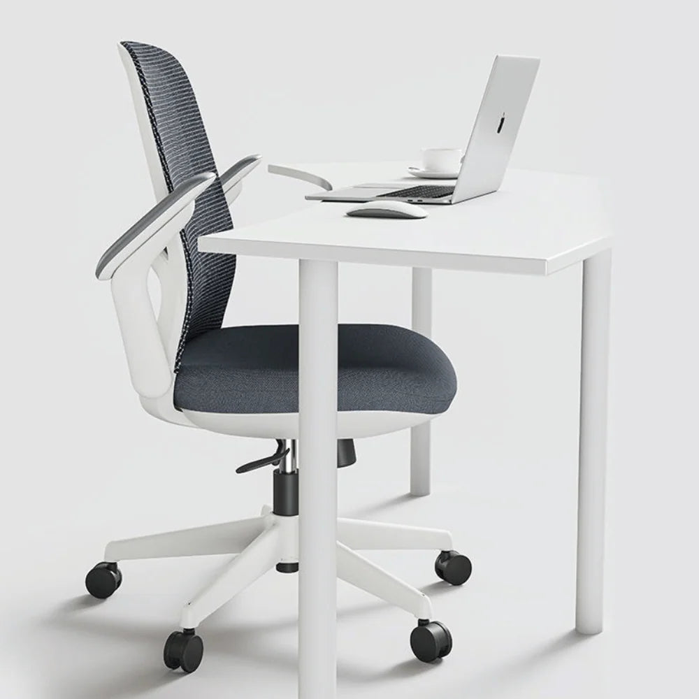 KH-002 L Fly Middle Back Folding Armrests-Ergonomic Office Chair