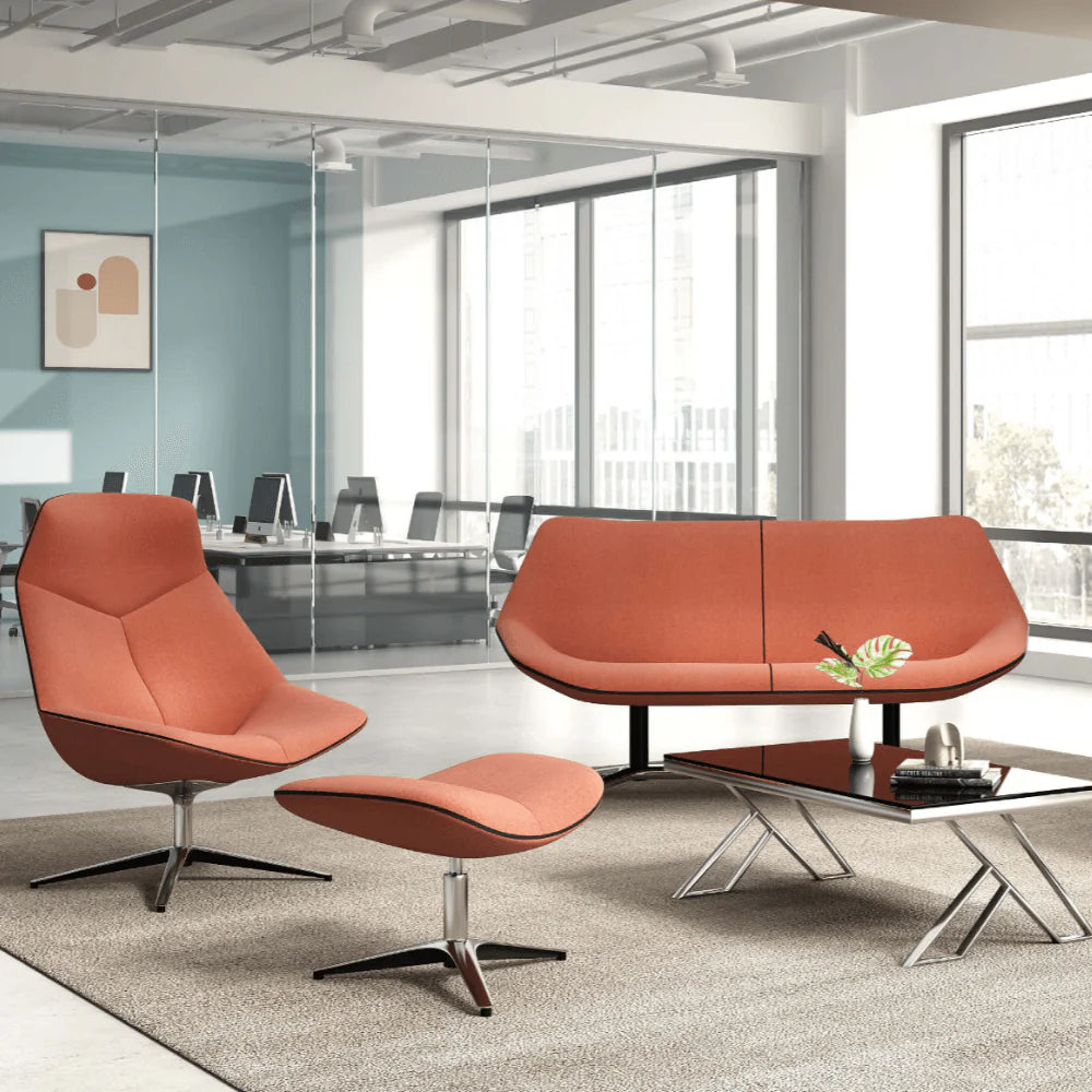 ST069-3 Giovanni 單人辦布藝梳化扶手椅