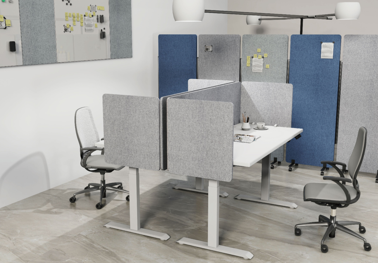 EFP-30 Forma 包布桌上屏風