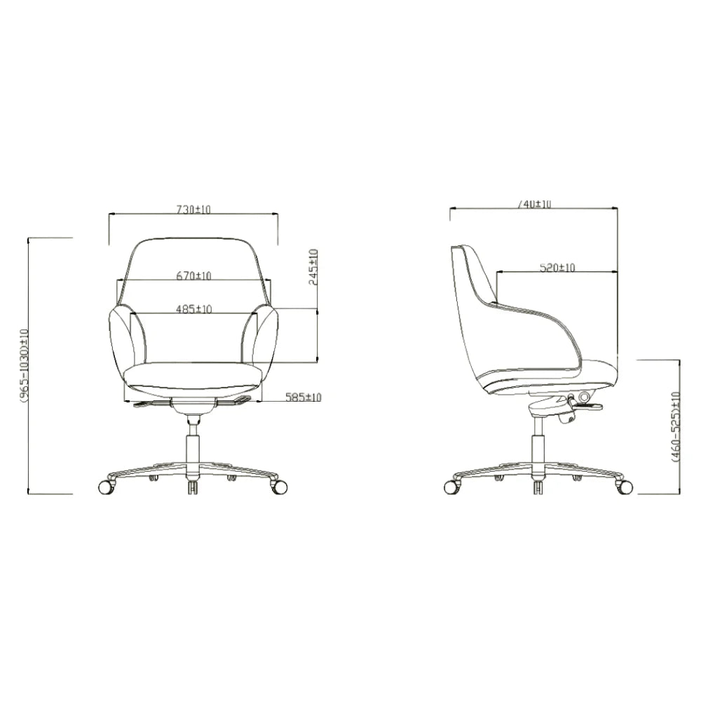 KH326-L Sorre Light luxury office chair Business office chair