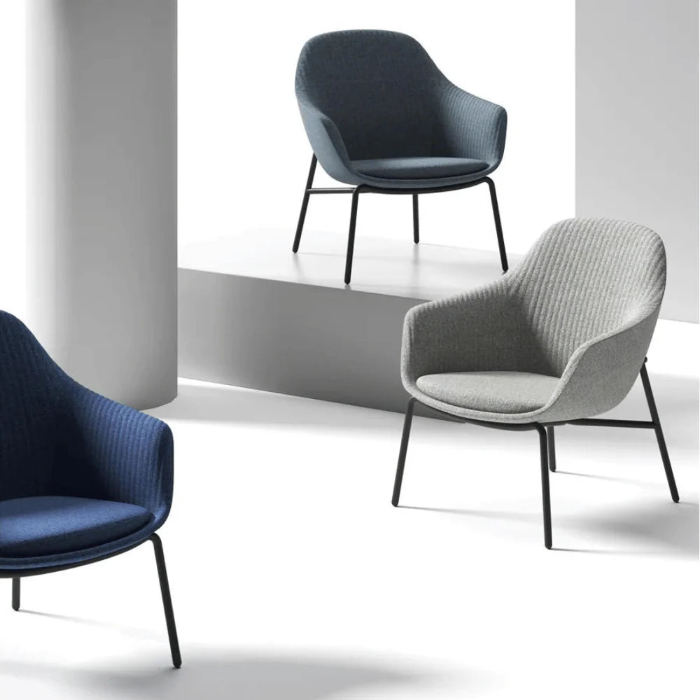 KST048 Ottoman Office Fabric Leisure Armchair