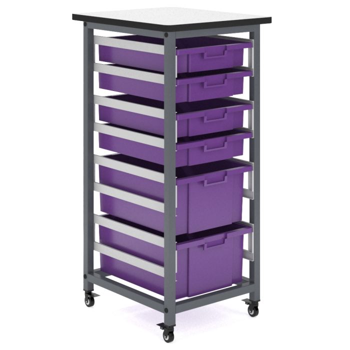 TY002 Spinta Single-Tier Mobile Teaching Supply Cabinet|Teaching Supply Trolley