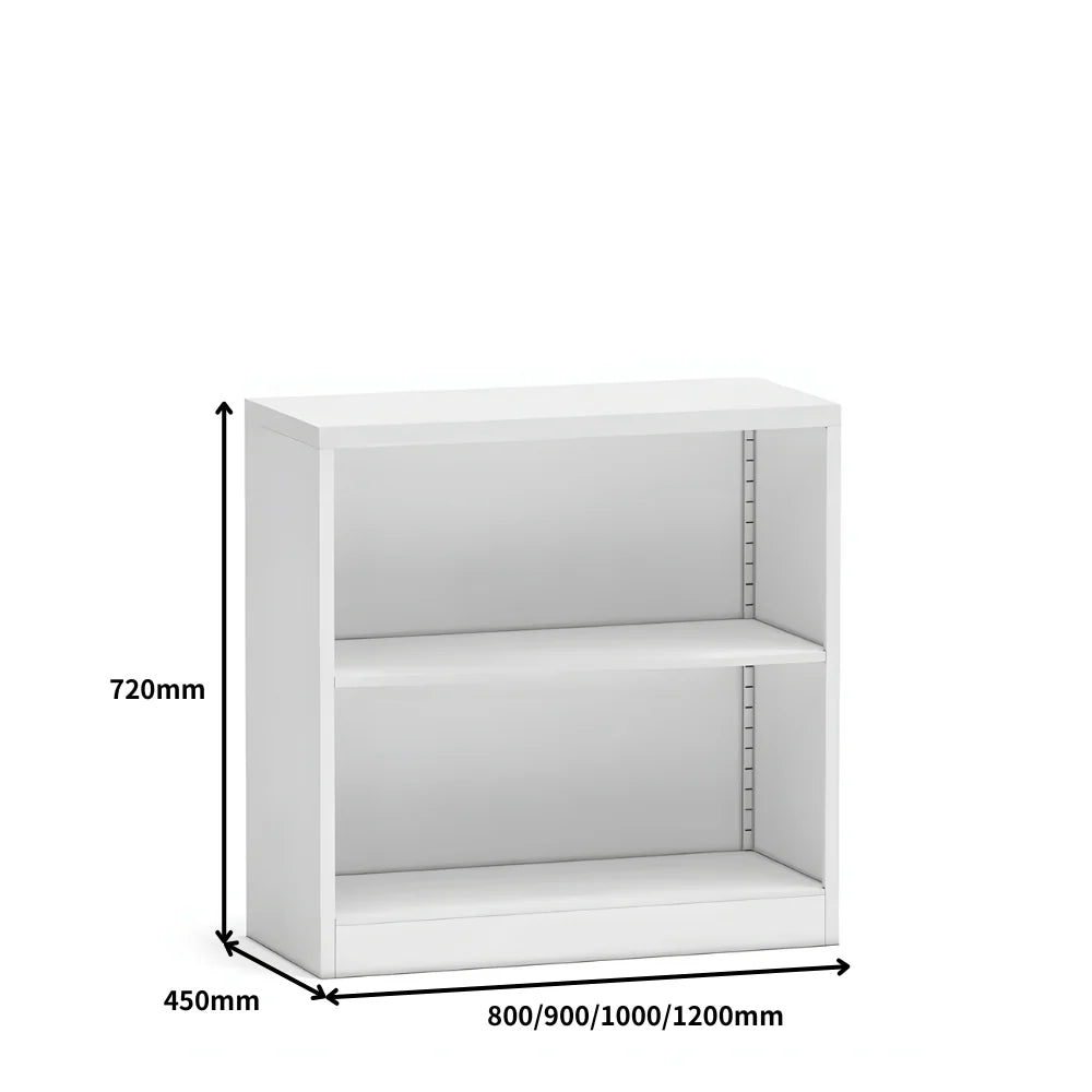 SST013 Essen Office Metal Stainless Steel Open File Cabinet