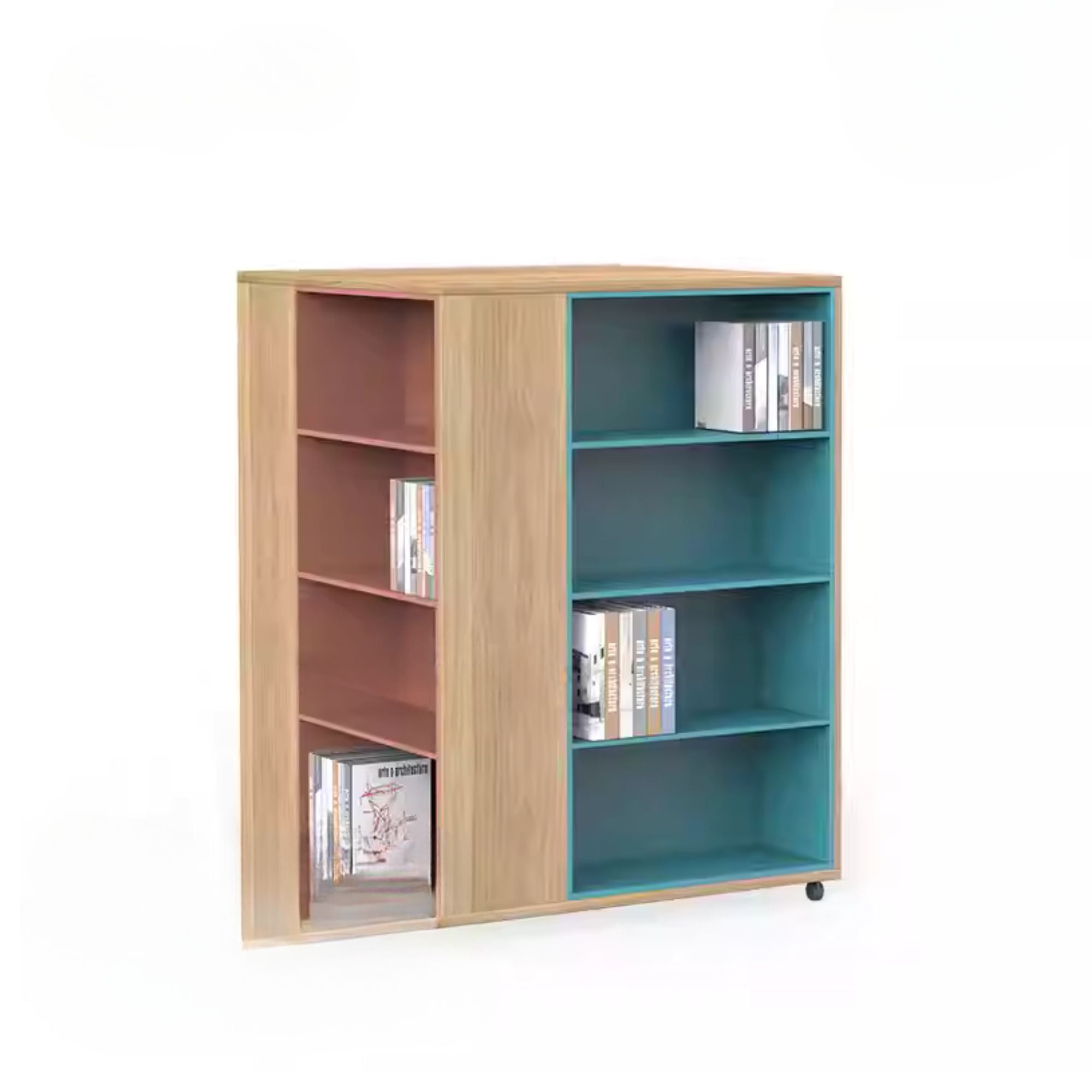 KAD96 Scuola Library Square Bookcase