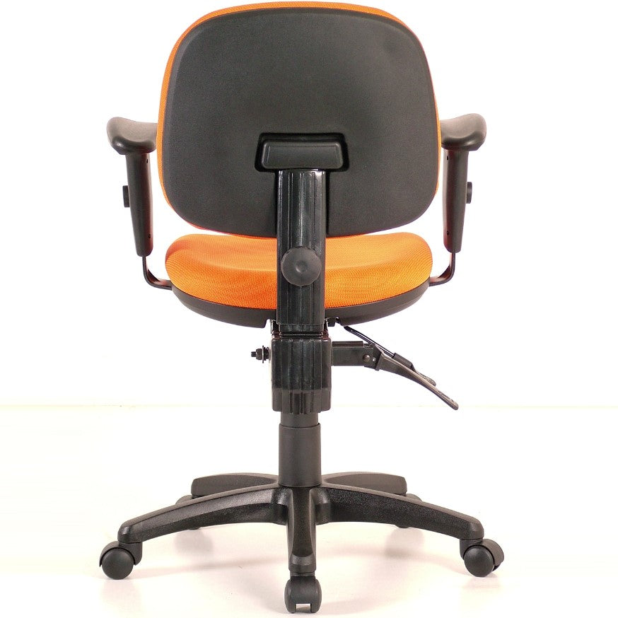 U273B51E+ALU28 ELEGANT 台灣職員椅連升降扶手