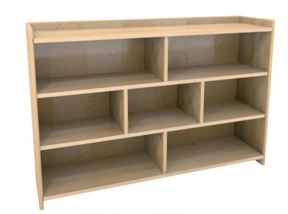KJZX24-024 Kindergarten Book Storage Cabinet