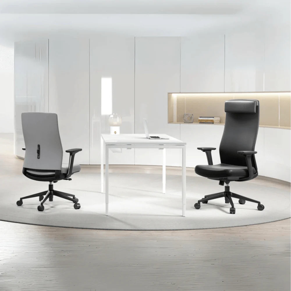 KHB007-L Ergo 中背皮革人體工學大班椅