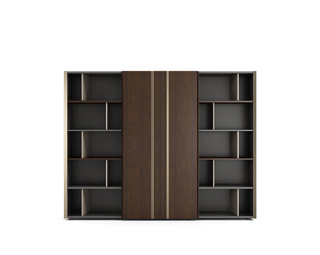 KA24 Gaddi Executive Desk with Storage Side Cabinets