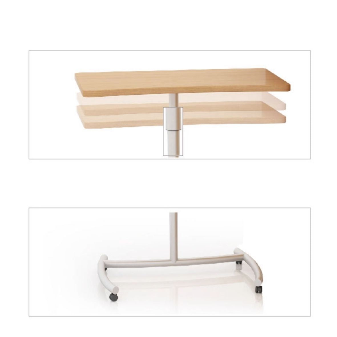 KAD27 Leggero Liftable Podium Desk