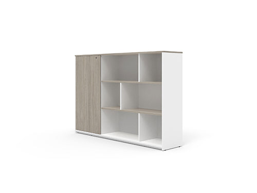 KA20 VEE Desk with Storage Cabinet