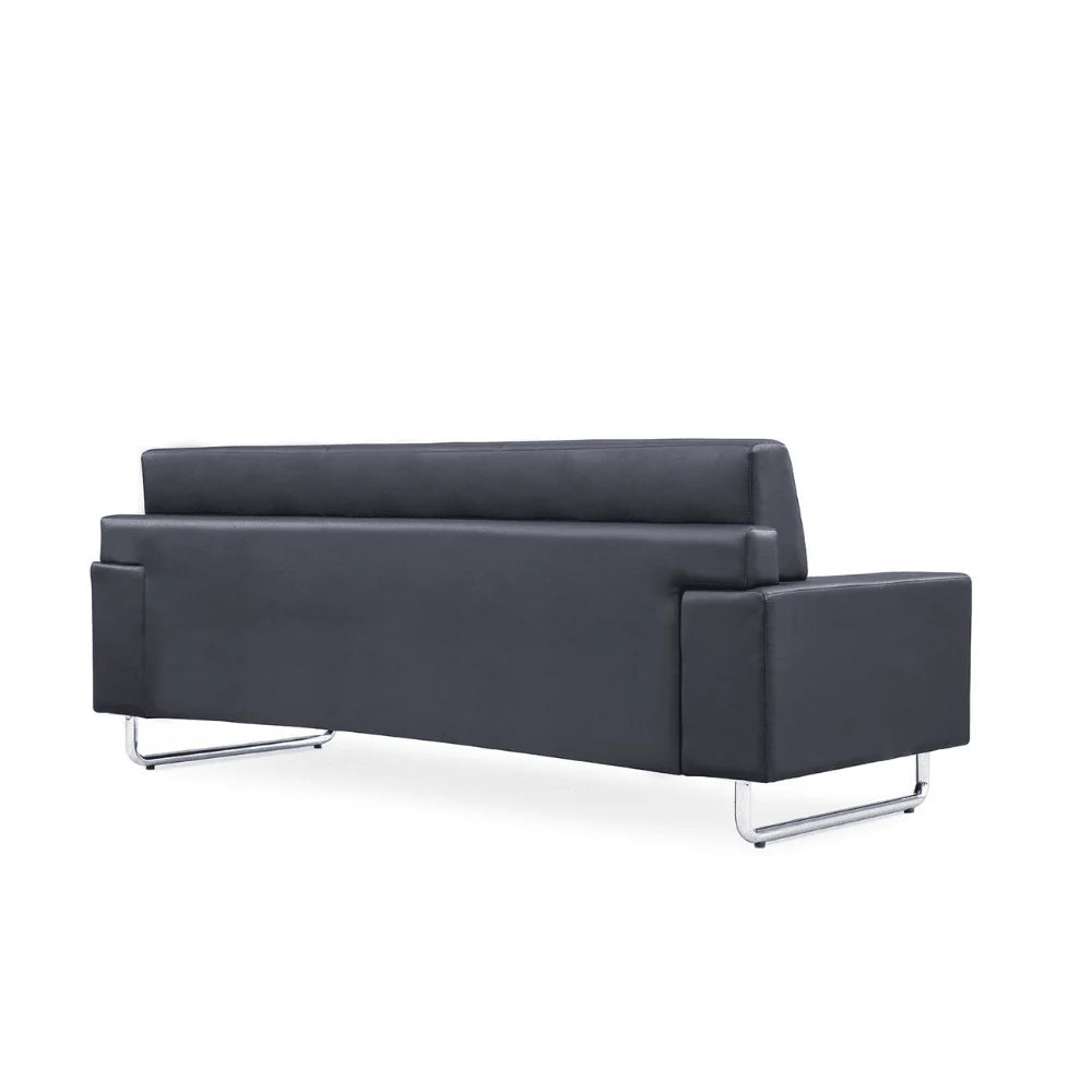 KST074 Venice Leather Office Single Sofa