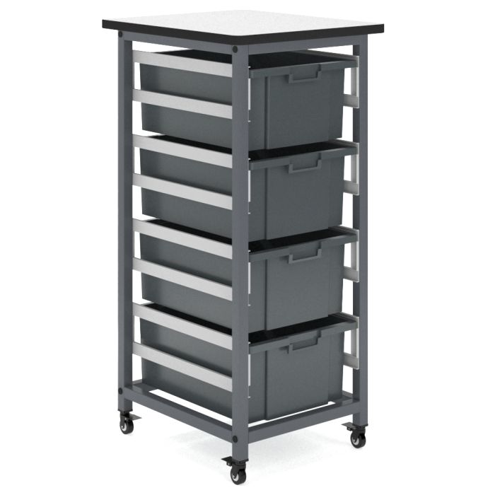 TY002 Spinta Single-Tier Mobile Teaching Supply Cabinet|Teaching Supply Trolley
