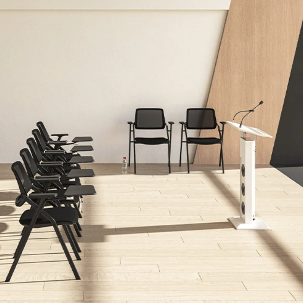 EF61 - C Column Folding Training Chair with Writing Board