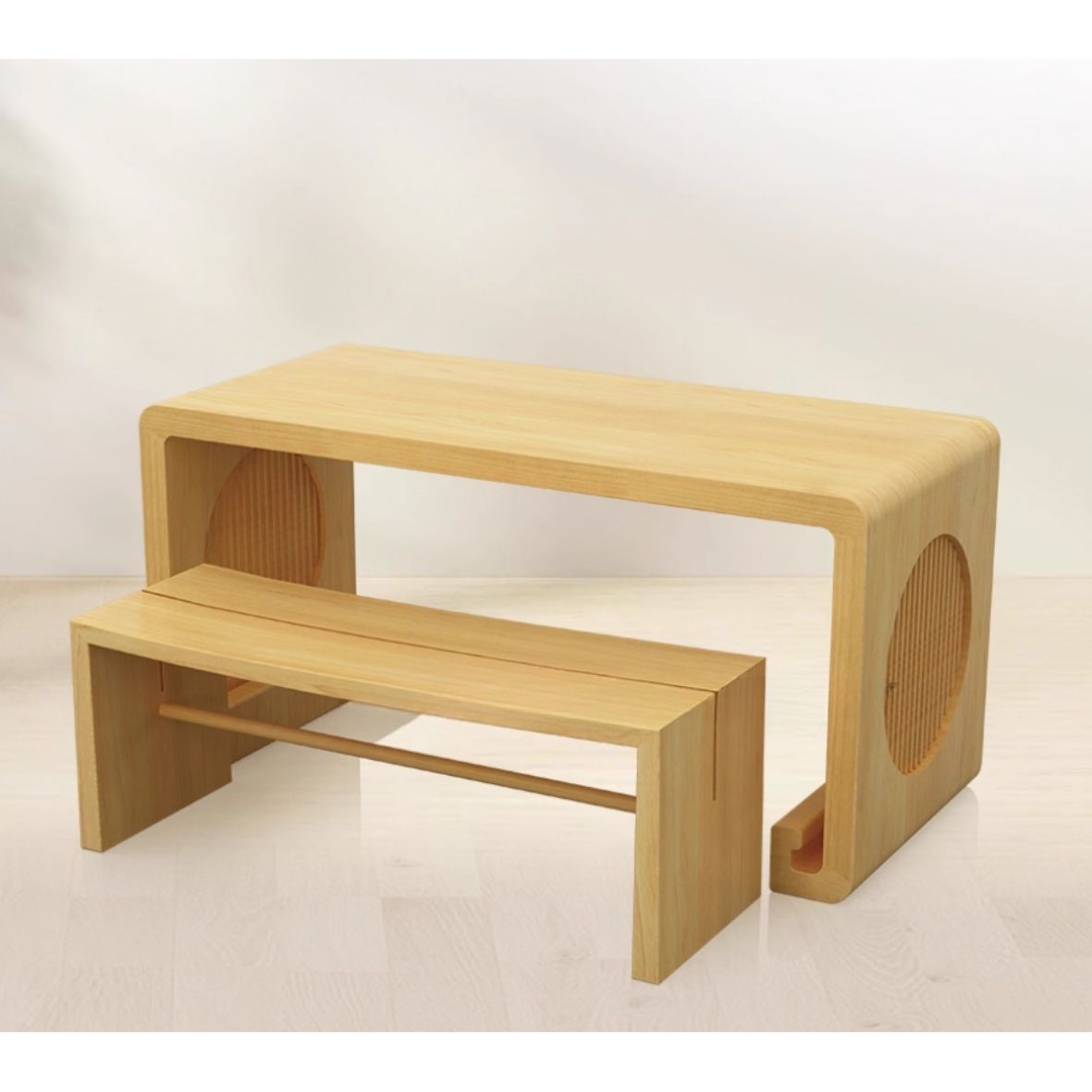 KST059 Legno 中式仿古桌椅