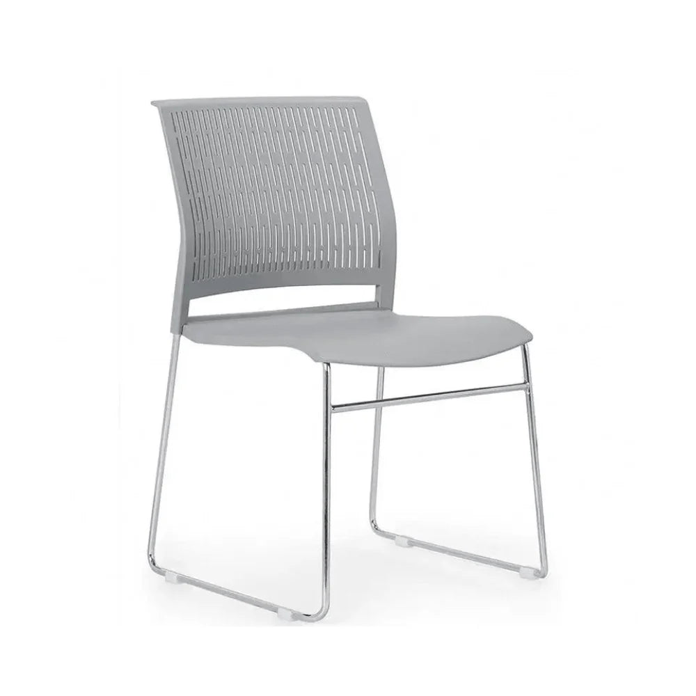 KEM077 Aria 可疊放弓形腳架塑膠培訓椅 會議椅