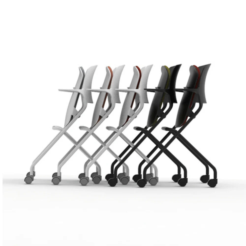 KEM038 Puro 折疊滑輪扶手疊椅