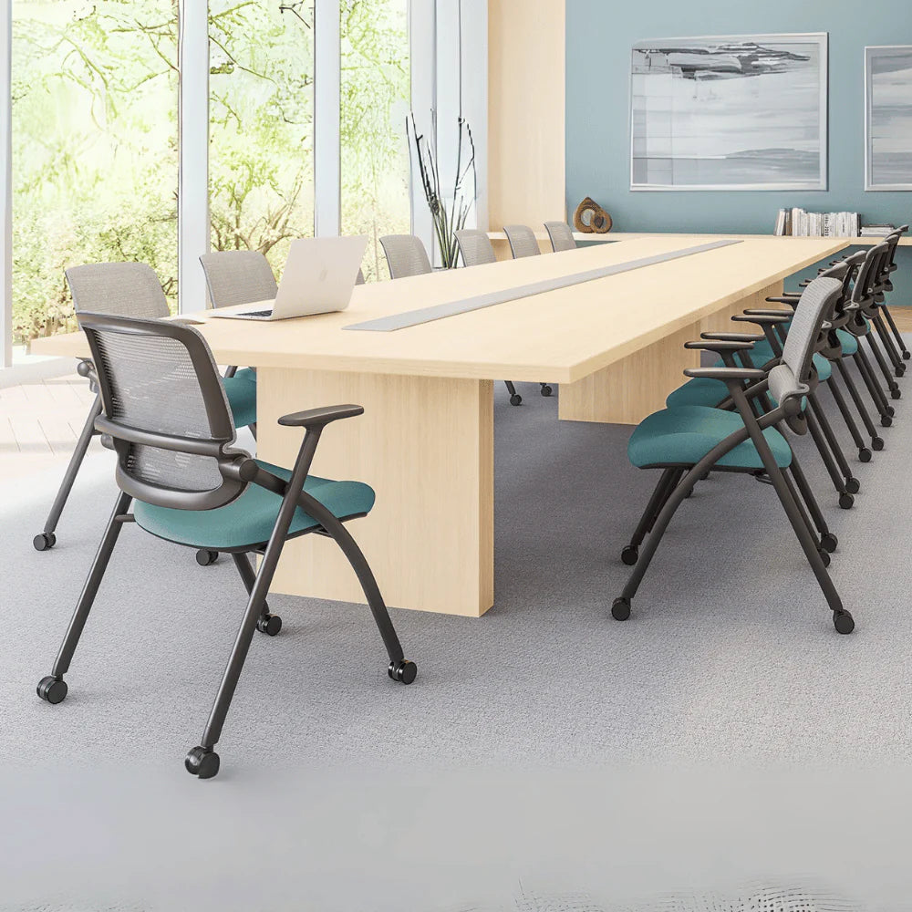 KEM040 Lira 培訓椅 會議椅|可疊放靜音滑輪椅