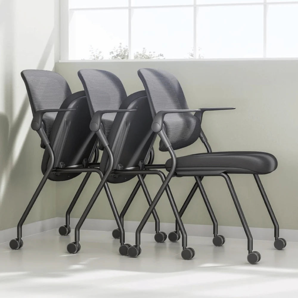 KEM041 Veloce 後翻扶手會議椅可疊放培訓椅