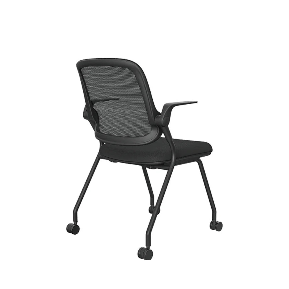 KEM041 Veloce 後翻扶手會議椅可疊放培訓椅