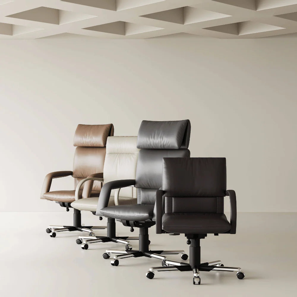 KH588A Vess 高背牛皮行政辦公椅|Executive Leather Chair