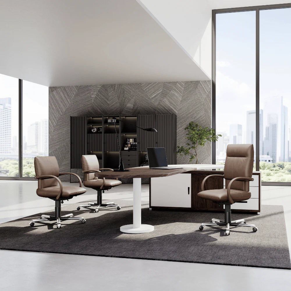 KH588-L Vess 中背皮革辦公椅|Executive Office Chair