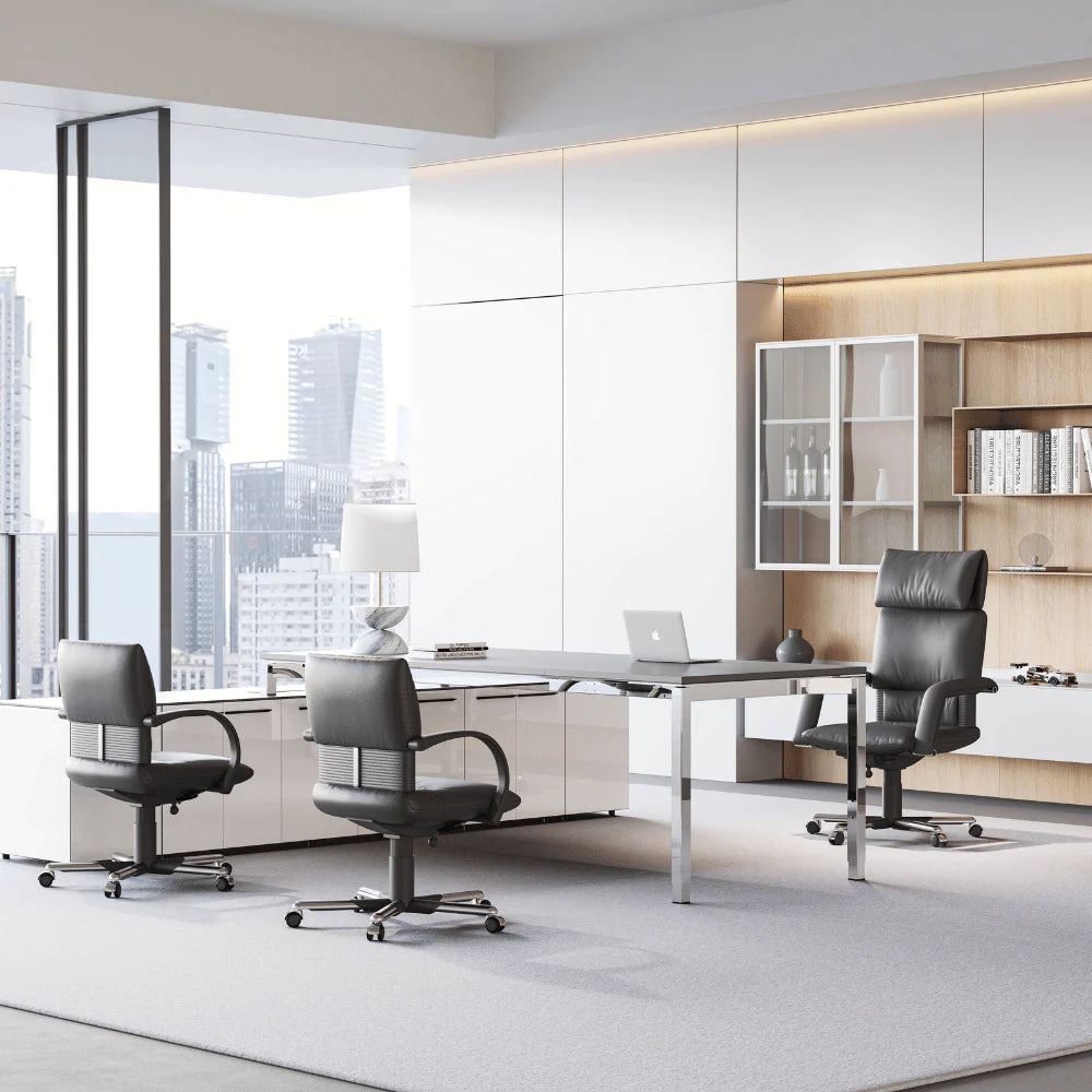 KH588A Vess 高背牛皮行政辦公椅|Executive Leather Chair