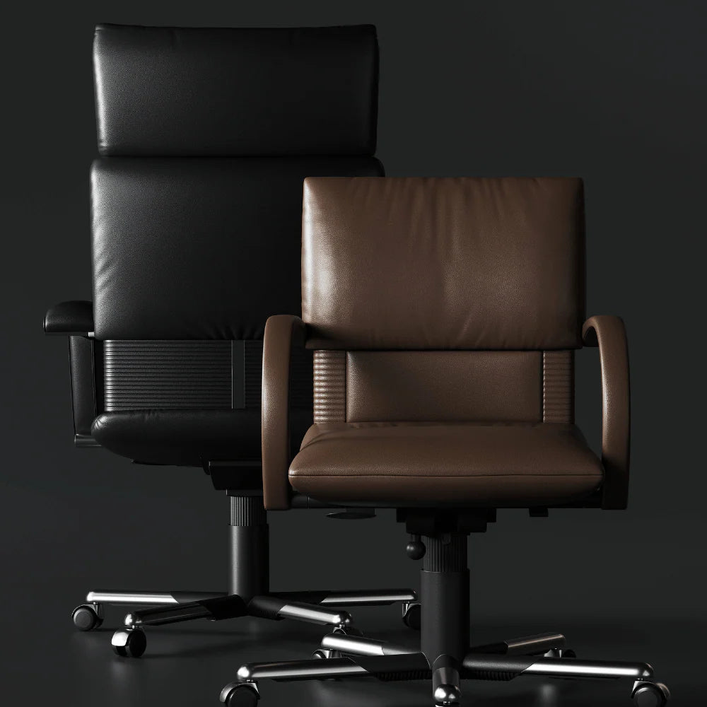 KH588B Vess 高背意式真皮大班椅|Italian Executive Chair