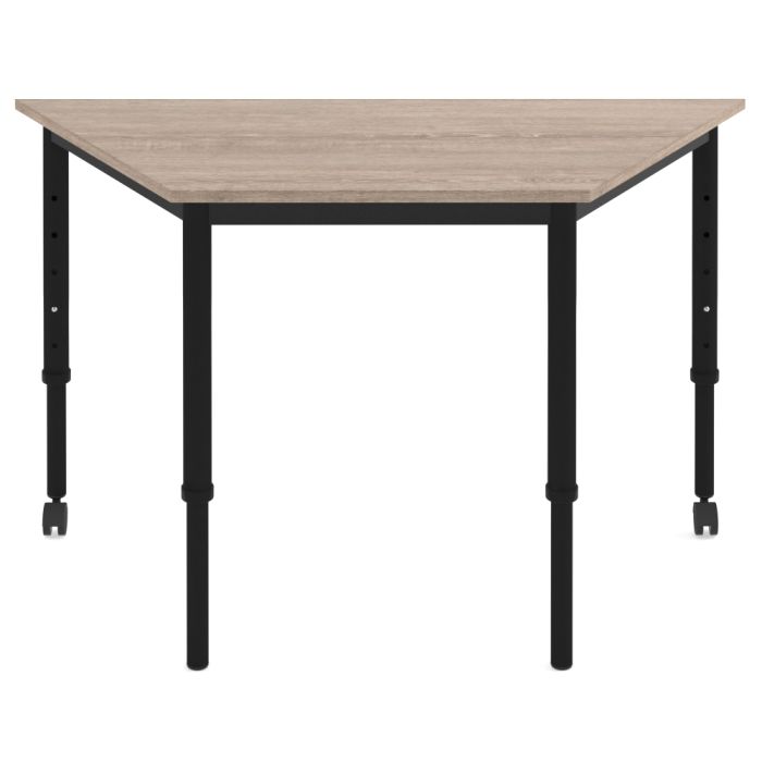 KS039 TRAP Trapezoidal Height Adjustable Student Desk