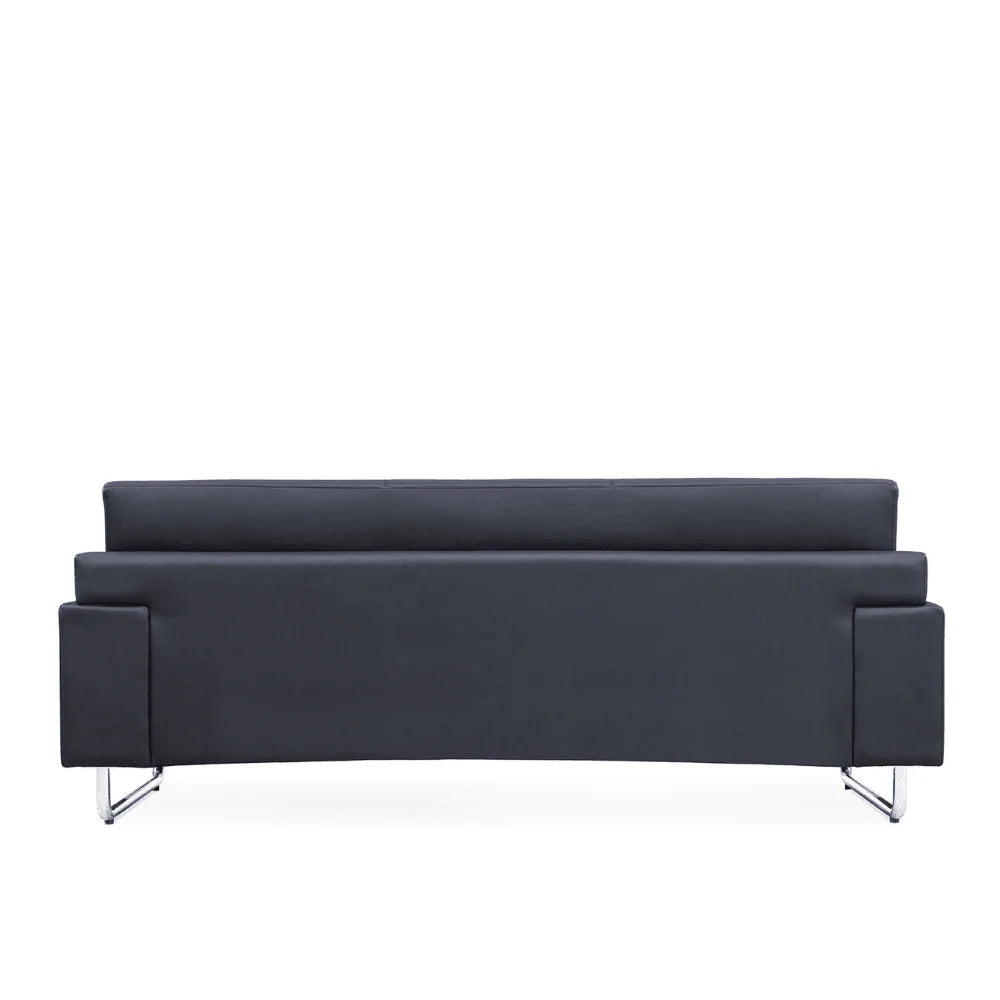 KST074 Venice Leather Office Single Sofa