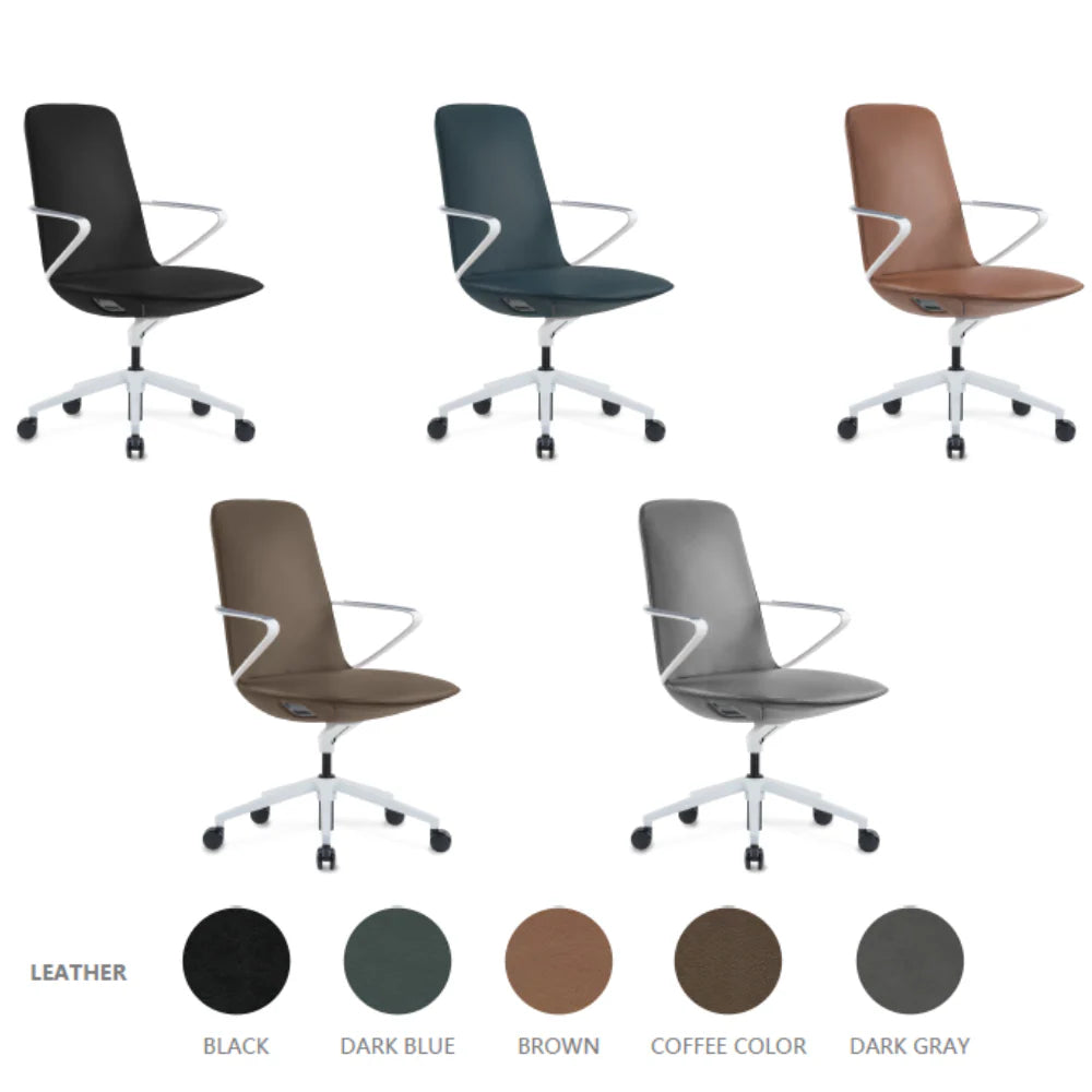 GT001 Amola 高背辦公室真皮老闆大班椅|德國設計大師系列