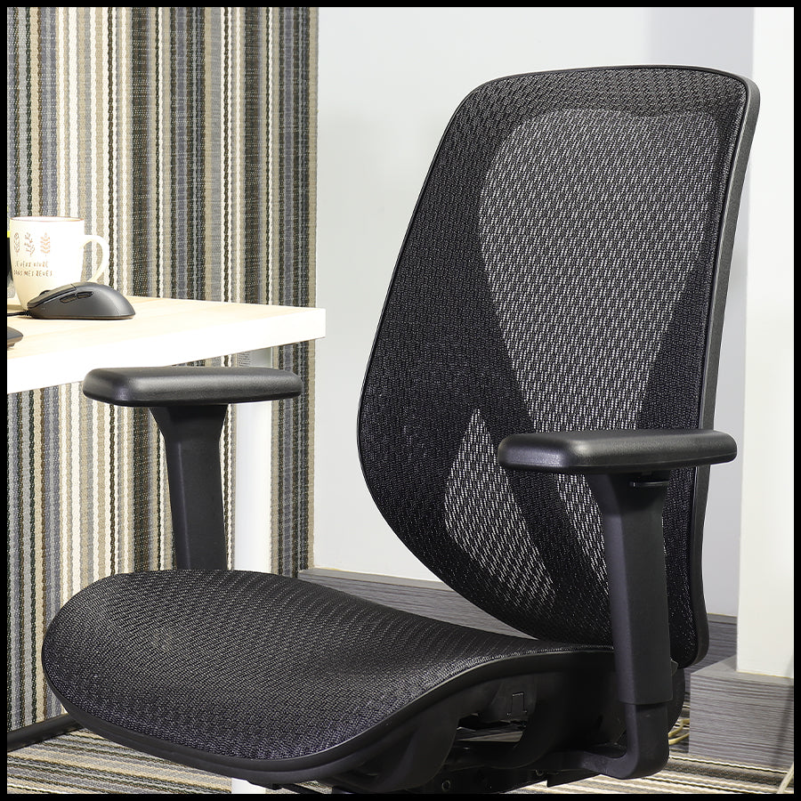 irocks T16 透氣全網布人體工學辦公椅