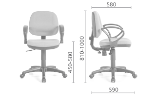 U273B41E Elegant 透氣網布辦公椅