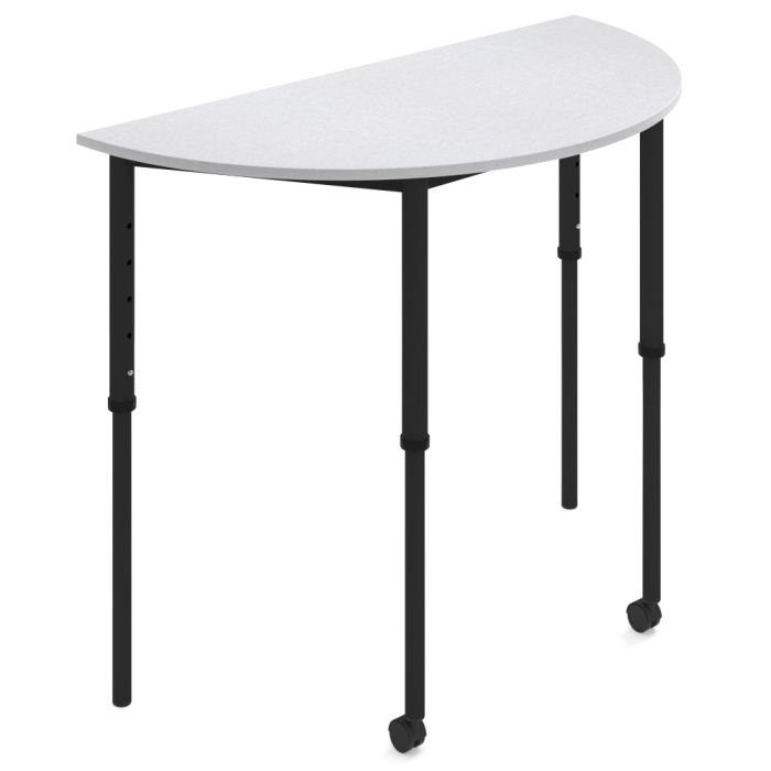 KS058 Fresco Curved Sit-Stand Student Table|Sit-Stand Student Table
