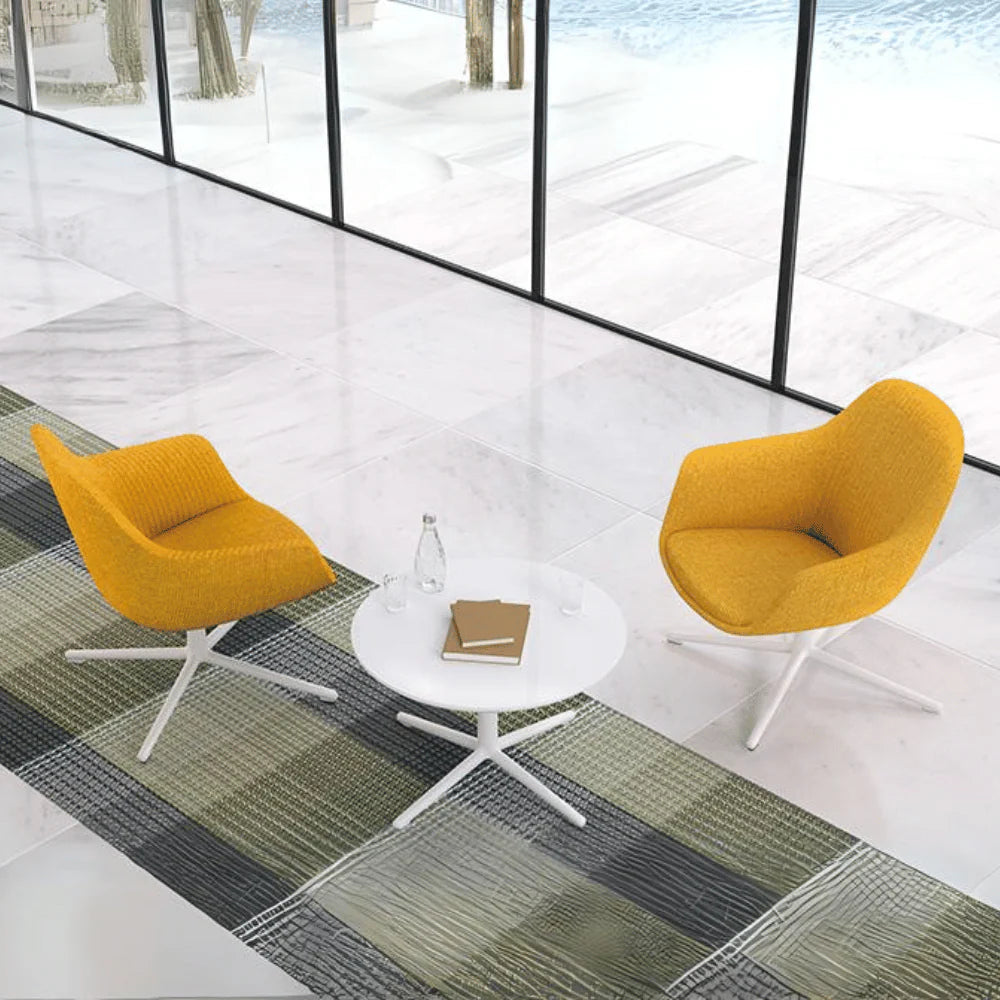 KST048 Ottoman Office Fabric Leisure Armchair