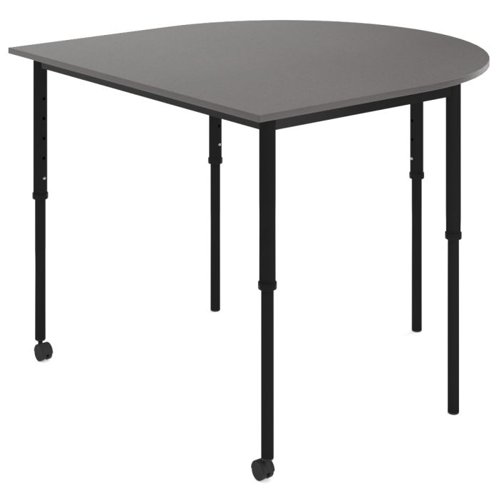 KS056 D-End Sit-Stand Adjustable School Desk