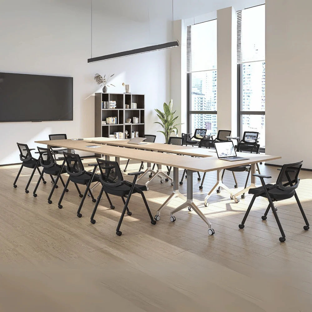 EF63 Tata-B Stackable Training Chair with Wheels and Writing Board