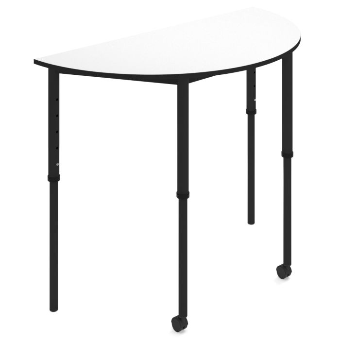 KS058 Fresco Curved Sit-Stand Student Table|Sit-Stand Student Table