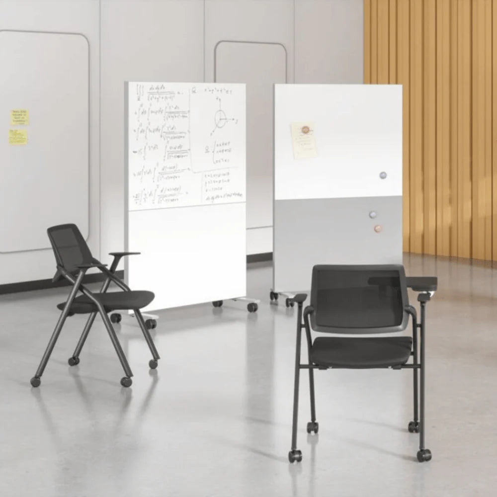 EF61 - C Column Folding Training Chair with Writing Board