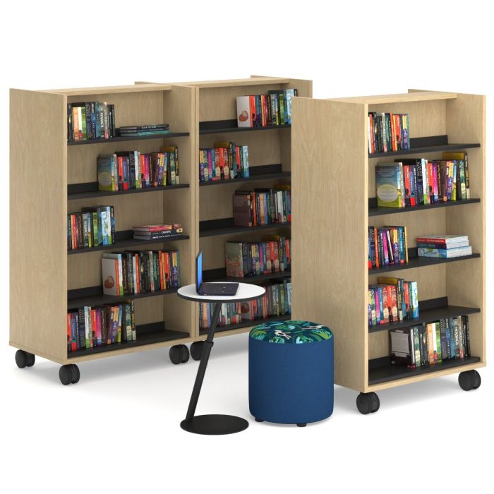 KV002 Studia Library Mobile Cabinet|Multi-purpose Liabrary Classroom Cabinet