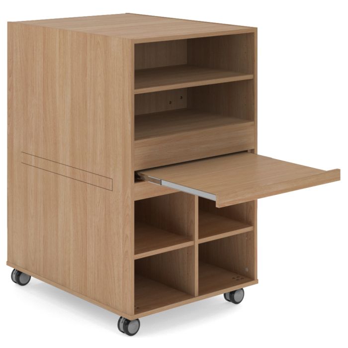 CS017 Gesso School Storage Cabinet