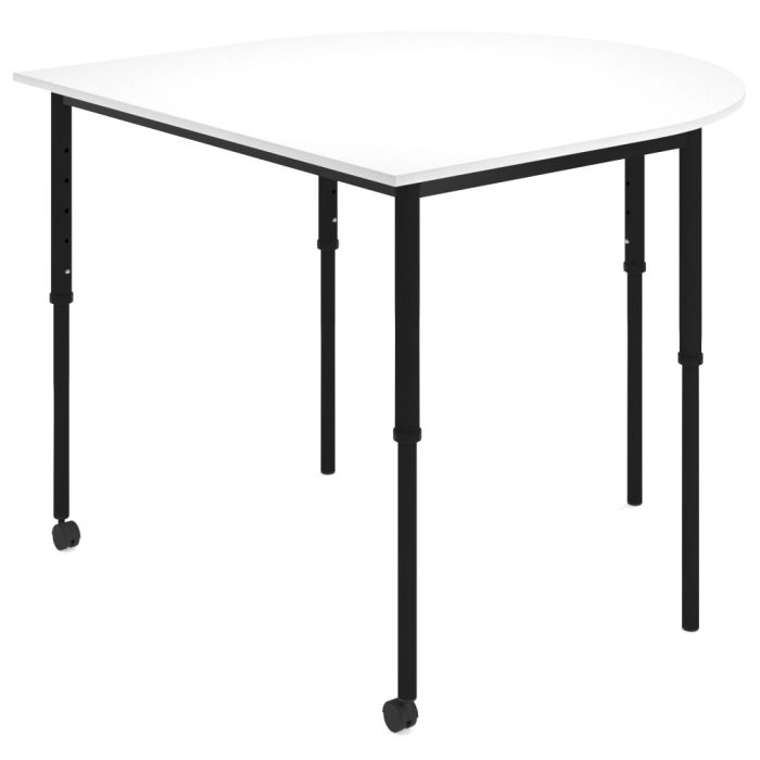 KS056 D-End Sit-Stand Adjustable School Desk