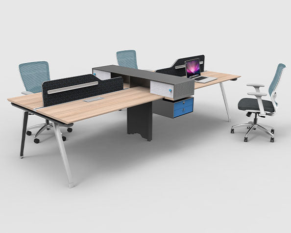 KA18 Norway Office Desk with Storage Cabinet